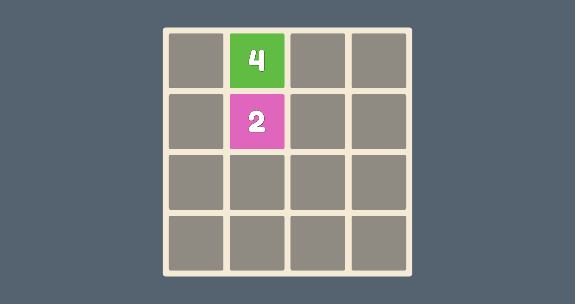 2048 Game